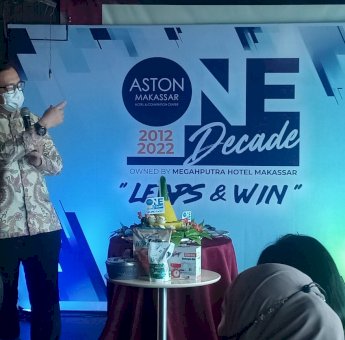 Peringati 10 Tahun Aston Makassar, Siap Kembangkan Ekonomi Pariwisata dan Perbaikan Fasilitas Hunian