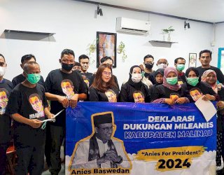 Ingin Pembangunan Merata, Mileanies Kabupaten Malinau Deklarasi Anies For Presiden