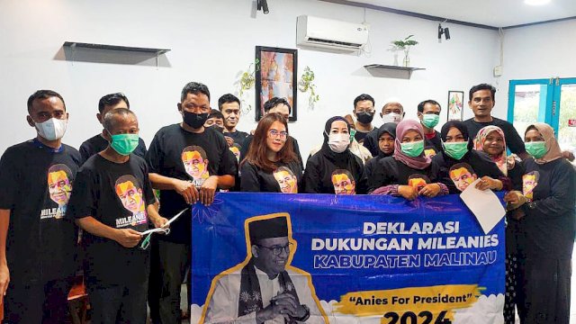 Mileanies Kabupaten Malinau siap dukung Anies Baswedan untuk Presiden 2024. (Istimewa)