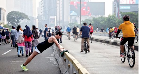 Car Free Day Jakarta Besok Serentak Dilaksanakan di 6 Titik