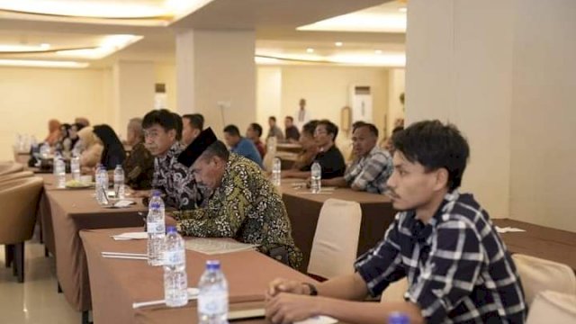 Peserta saat mengikuti Bimtek di Hotel Grand Asia, foto: Protokoler Setdakab Sinjai
