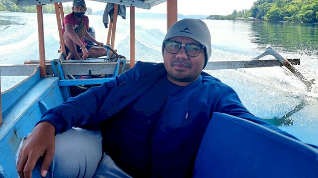 Yakub biasa disapa Anak Atol seorang penulis buku. (Istimewa)