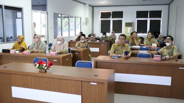 Pemkab Luwu Timur Ikuti Sosialisasi Permendagri Nomor 59 Tahun 2021 Secara Virtual.
