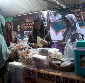 UMKM Untung Banyak Di Festival Bumi La Maranginang