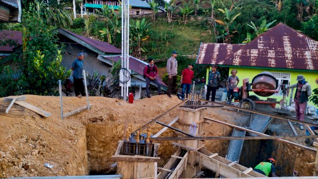 Pembangunan BTS di Luwu Utara Terus Digenjot, Diharap Tuntas Tahun Ini