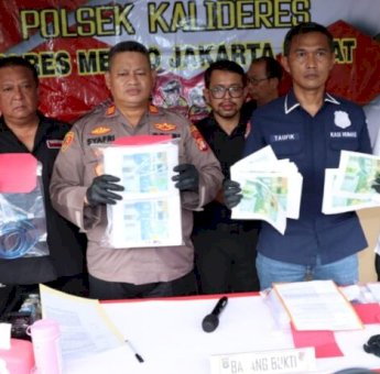 Palsukan Uang Senilai Rp300 Juta, Pasangan Suami-Isteri di Kalideres Jakarta Barat Diamankan Polisi
