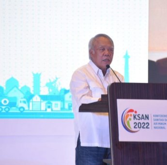 Menteri PUPR Ajak Kementerian dan Swasta Kolaborasi Penuhi Kebutuhan Air Bersih dan Sanitasi Layak