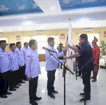 Abdul Hayat Lantik Sekda Jeneponto Arifin Nur Sebagai Ketua Kormi