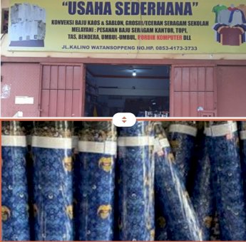 Beri Keringanan Harga ASN Soppeng, Toko Sederhana Jual Murah Kain Korpri