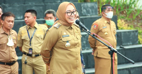 Dua Tahun Terbatasi, ASN Pemkab Mamuju Kembali Antusias Ikuti Apel Terpadu