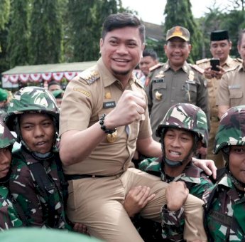 Warga Sipil di Gowa Ikut Komandan Cadangan, Adnan Harap Dapat Bertanggungjawab untuk Negara