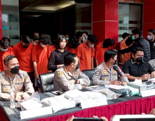 Polisi Amankan 9 Pelaku Begal Prajurit TNI