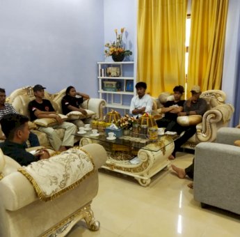 Silaturahmi Dengan Pemuda, Ketua DPRD Luwu Timur Ajak Bersinergi Bangun Daerah