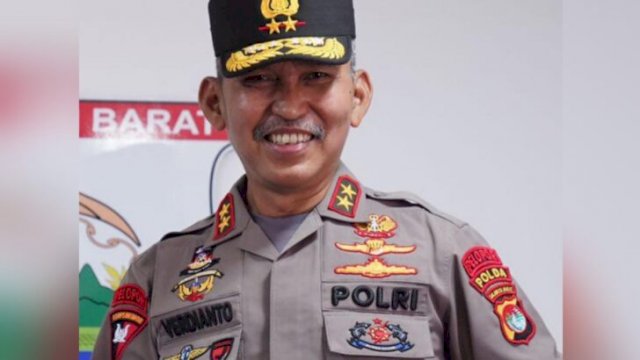 Kapolda Sulbar, Irjen Pol Verdianto Iskandar Biticaca. (Istimewa)