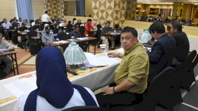 Anggota DPRD Kota Makassar, Arifin Dg Kulle menggelar Sosialisasi Perda Nomor 41 Tahun 2001 tentang Pedoman Pembentukan Lembaga Pemberdayaan Masyarakat (LPM) Dalam Daerah Kota Makassar, Senin (23/05/2022). (Istimewa)