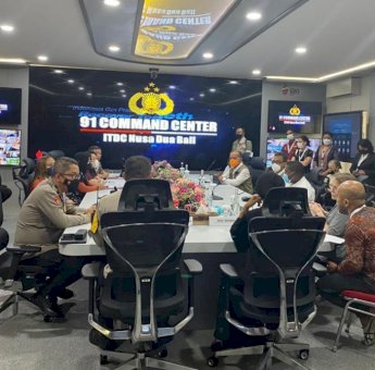 Dikunjungi Deputi Sekjen PBB, Polri Pastikan 91 Command Center Siap Lakukan Pengamanan dan Penanganan Bencana