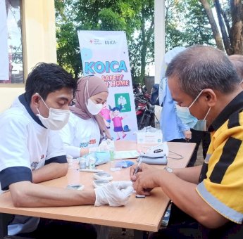 Program Koica at Home, PMI Makassar Lakukan Pemeriksaan Kesehatan Gratis, Ini Tujuannya