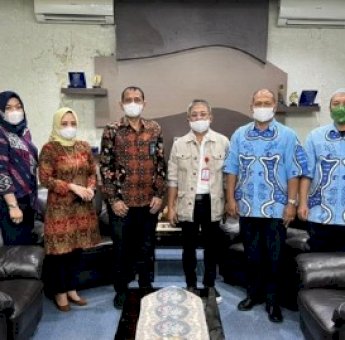 Kepakkan Sayap Jejaki Kerjasama, PDAM Makassar Terima Kunjungan BNI