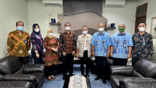 Kepakkan Sayap Jejaki Kerjasama, PDAM Makassar Terima Kunjungan BNI