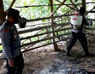 Antisipasi PMK, Kandang Ternak di Wilayah Aceh Disemprot Eco Enzym