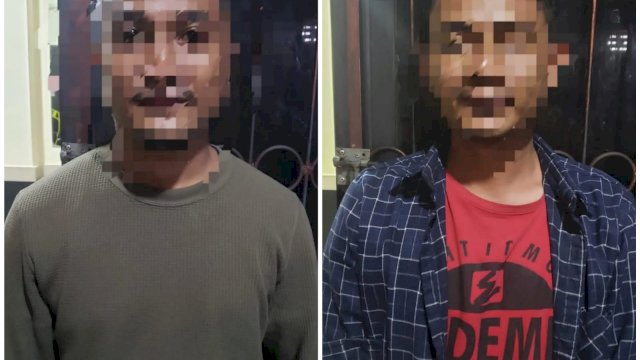 Tersangka Debt Collector perampas motor DM dan RS diamankan di Polsek Cengkareng, Rabu (01/06/2022). (Istimewa)