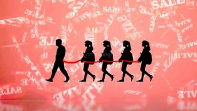 Ilustrasi Perdagangan Orang. (Foto: Dwiangga Perwira/Kriminologi.id)