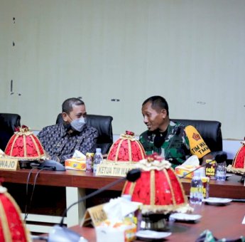 Di Depan Tim Wasev, Bupati Wajo Harap Hasil Kerja TMMD Tingkatkan Kesejahteraan Masyarakat