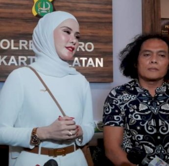 Angel Lelga Datangi Polres Jakarta Selatan, Terkait Penipuan Crypto Currency