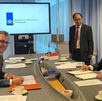 Indonesia dan Belanda Tandatangani MoU Bidang Sumber Daya Air Tahap 5