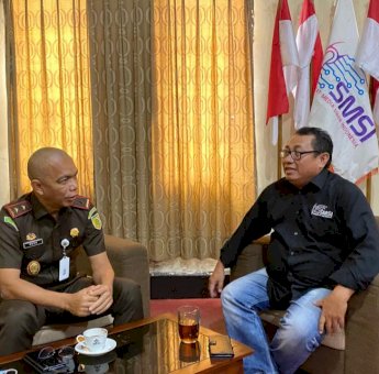 Kepala Kejaksaan Tinggi DKI Sambangi Ketum SMSI Pusat