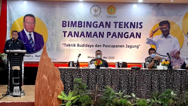 Kegiatan Bimtek Budidaya Tanaman Jagung kepada Orang Asli Papua di Merauke. (Foto: Hendrik/Republiknews.co.id)