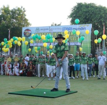 Turnamen Golf dan Baksos HUT ke-65 Kodam IX/Udayana Bangkitkan Pariwisata Bali