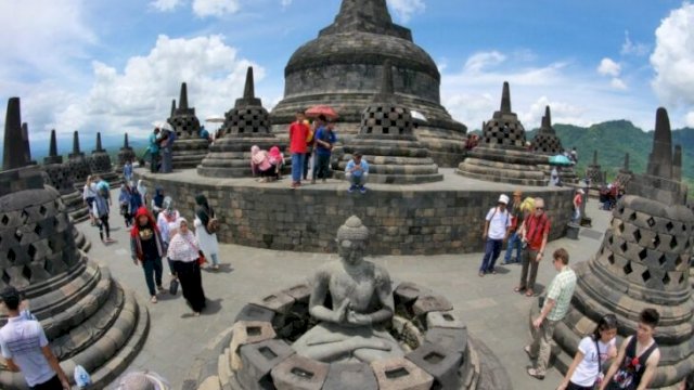 Wisata Candi Borobudur, Jawa Tengah. (Ist)