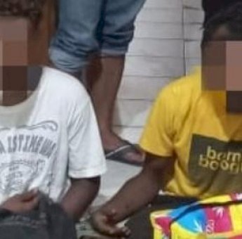 Ketahuan Bawa Ganja, Dua Pemuda Tujuan Nabire Ditangkap di Jayapura
