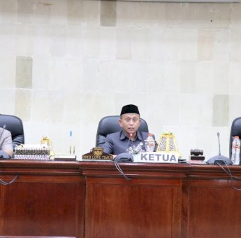 Sekda Bahri Suli Hadiri Paripurna DPRD Luwu Timur
