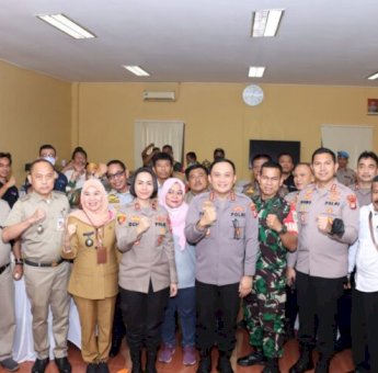 Kapolres Metro Jakarta Barat Silaturahmi Dengan Tiga Pilar dan Elemen Masyarakat Tambora