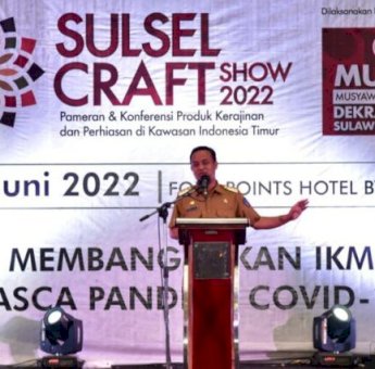 Buka Musda Dekranasda Sulsel, Andi Sudirman Galakkan Gunakan Produk Dalam Negeri
