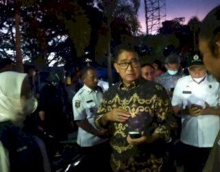 Akmal Malik Tinjau Lokasi Pengungsian Warga Pasca Gempa Sulbar