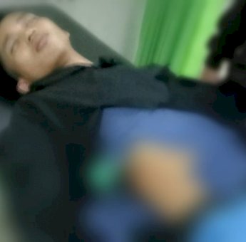 Dibusur OTK, Pemuda di Jeneponto Tersungkur di Tengah Jalan