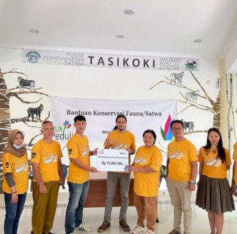 PT PLN Gelontorkan Rp70 Juta untuk Bantu Konservasi Satwa Liar di Sulut