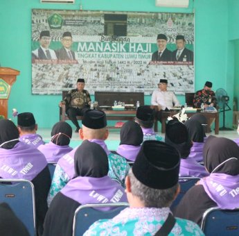 73 JCH Luwu Timur Tergabung Kloter 12 Diberangkatkan Melalui Embarkasi Makassar