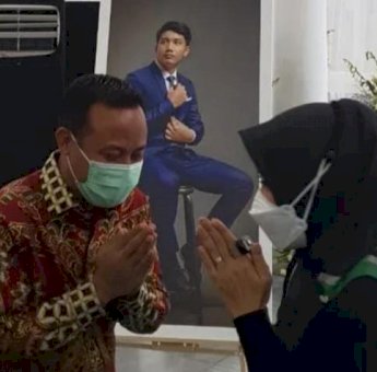 Empati Duka atas Meninggalnya Anak Ridwan Kamil, Gubernur Andi Sudirman Kunjungi Rujab Gubernur Jabar