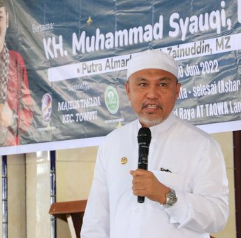 Bupati Paparkan Program Prioritas Pemkab Luwu Timur Dipelantikan Pengurus MUI Wotu