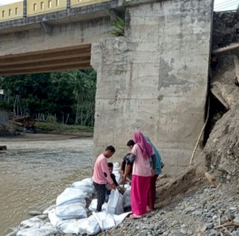 Kades Bambangan Majene Bentuk Pemuda Tangguh Bencana