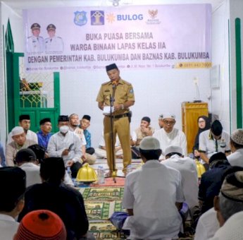 Buka Puasa Bersama Warga Binaan Lapas Bupati Bulukumba: Saudaraku Tidak Dibuang atau Dicampakkan