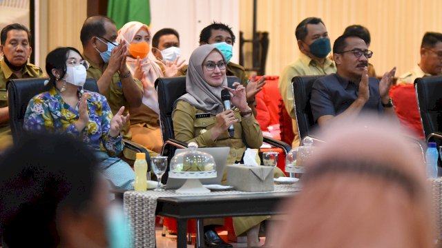 Dihadiri Bupati Luwu Utara, Indah Putri Indiani. Bimtek Smart City Luwu Utara Hadirkan Tim Ahli Kominfo RI. (Ist)