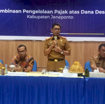 Arifin Nur Ingatkan Kepala Desa di Jeneponto Taat Bayar Pajak