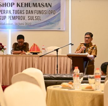 Gelar Workshop Kehumasan, Diskominfo-SP Sulsel Jembatani Humas OPD Diseminasi Informasi ke Masyarakat