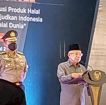 Wapres Ma’ruf Amin Resmi Buka Kongres Halal Internasional 2022