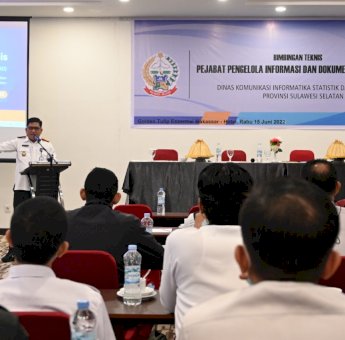 Perkuat Sinergi, Humas Diskominfo-SP Gelar Bimtek Bagi Seluruh PPID di Sulsel